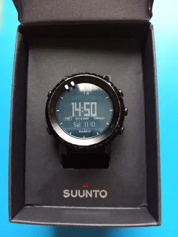 순토 올 블랙 정품 SUUNTO