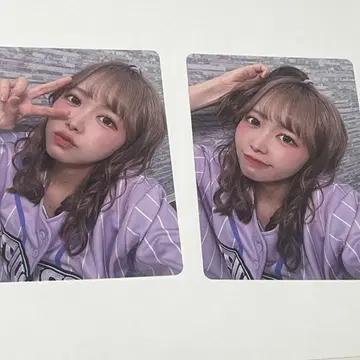 아소비몰 한정판 트레이딩 카드 유니폼 나카가와 루나