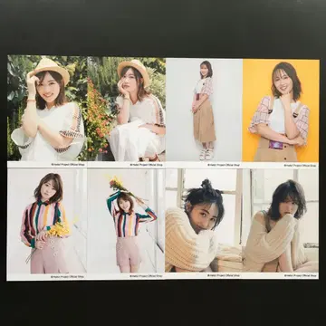 5499 모닝구무스메. 쿠도 하루카 브로마이드 8장 세트