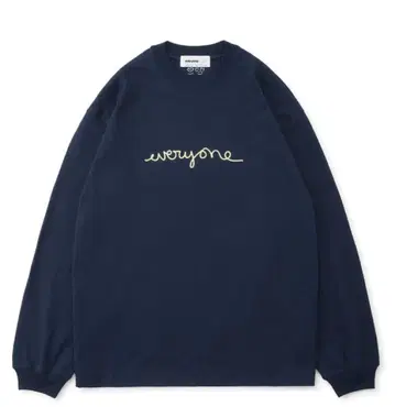 everyone j.30000 l/s tee L NAVY
