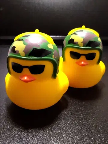 퐁당퐁당 목욕탕 오리 대장 카모플라쥬 헬멧