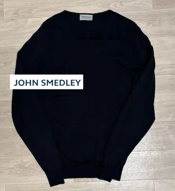 JOHN SMEDLEY 메리노울 크루넥 니트 M