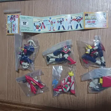 HG 시리즈 슈퍼로봇대전집 블랙 강철의 성편 전 6종 컴플리트 세트