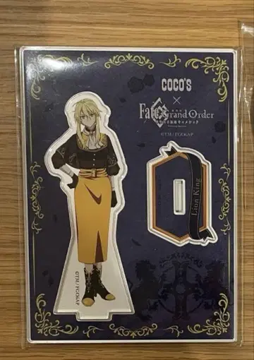 코스 Fate/Grand Order 아크릴 스탠드 패널 아크릴 스탠드