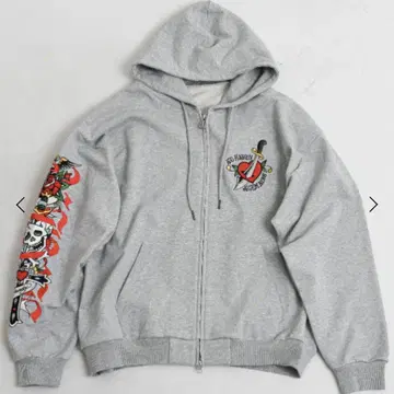 [ A'GEM/9 ] Ed Hardy 컬러 엔젤 ZIP 후드티