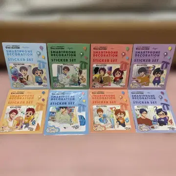 Free! BIRTHDAY 스마트폰 데코레이션 스티커 8종 세트
