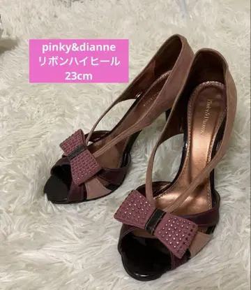 pinky&dianne 리본 하이힐 핑크 23cm