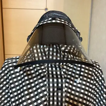 썸씽 레인코트 바이저 포함