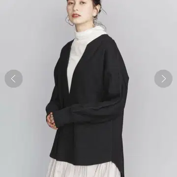 Y51 뷰티 앤 유스 더블 페이스 딥 V넥 풀오버