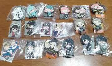 스파이 패밀리 묶음 판매 러버 마스코트 데포라바 아크릴 키링 아냐