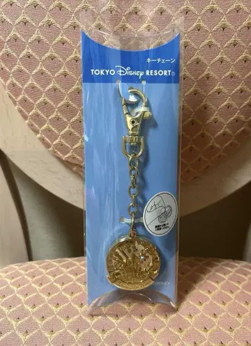 미사용 디즈니 루페형 키체인 신데렐라 성