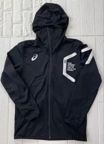 asics 아식스 LIMO 트레이닝 후디드 자켓 블랙