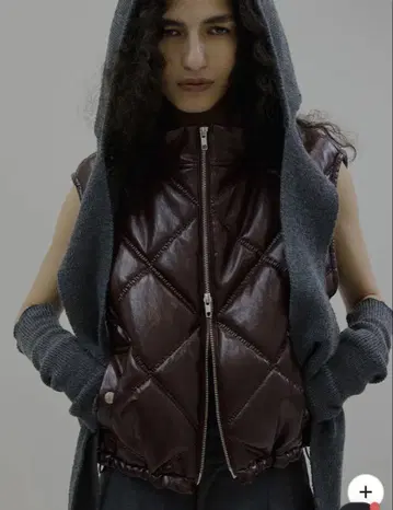 Ameri SYNTHETIC LEATHER QUILTING VEST