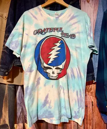 GRATEFUL DEAD 타이 다이 T셔츠 1992년