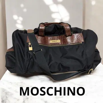 MOSCHINO 모스키노 보스턴 백 2way 나일론 블랙