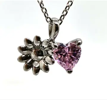 스타 주얼리 목걸이 마가렛&핑크스톤 Star jewelry