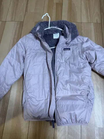 patagonia 리버서블 후디 보아 블루종