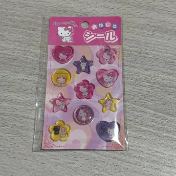 오하지키 씰 헤이세이 레트로 챠미 키티