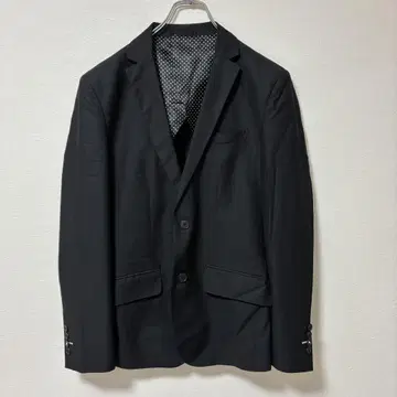 ABAHOUSE 블랙 테일러드 자켓 남성용