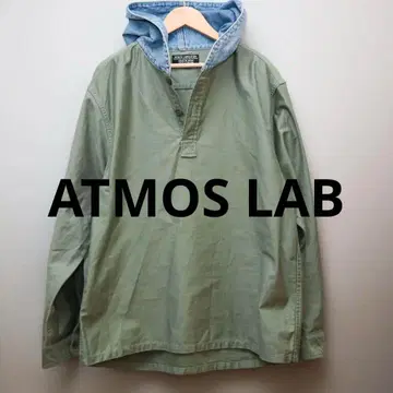 [ 컨디션 최상 ] ATMOS LAB 풀오버 후드티 M 사이즈 아토모스
