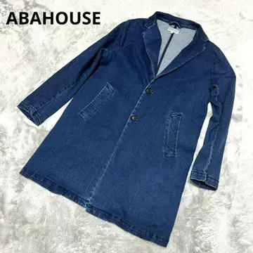 [새상품급] ABAHOUSE 아바하우스 데님 체스터 코트 M
