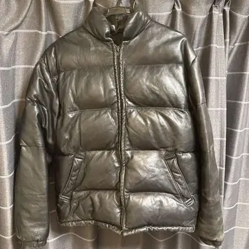 Schott NYC Dorado 블랙 다운 자켓 38