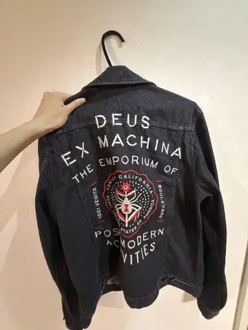 DEUS EX MACHINA 다크 그레이 데님 자켓 M