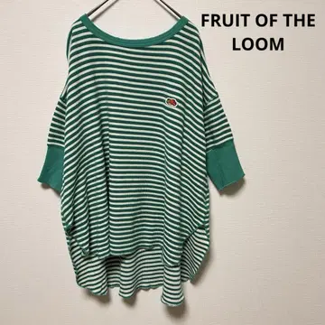 [ WEB 한정판 ] FRUIT OF THE LOOM 와플 풀오버 T