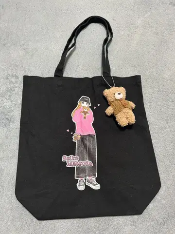 마츠다 세이코 2024 디너쇼 베어 참 포함 토트백