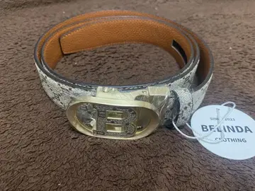 BELINDA 벨트 브라운/베이지