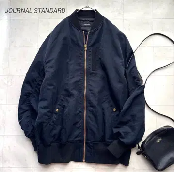 저널 스탠다드 LIGHT MA1 블루종 네이비 아우터 겉옷