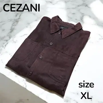 [가을/겨울] CEZANI 긴팔 셔츠 브라운 X L 사이즈