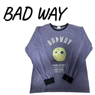 BAD WAY 배드웨이 링거 롱T L