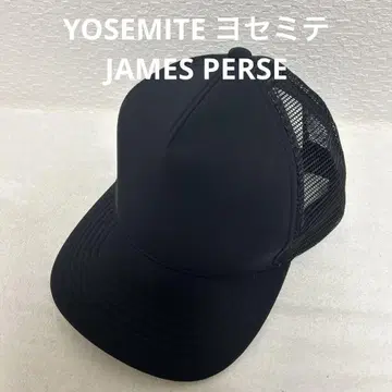 YOSEMITE 제임스 퍼스 캡 블랙