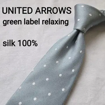 UNITED ARROWS GLR 블루 도트 귀여운 넥타이