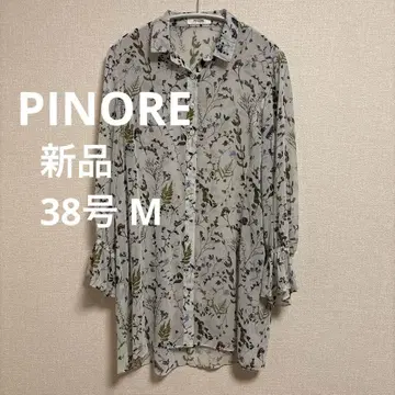 [ 새상품급 ] PINORE 긴팔 블라우스 38호 M
