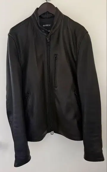 [ 알뜰 구매 ] 아비렉스 스탠드 싱글 라이더스 가죽 자켓