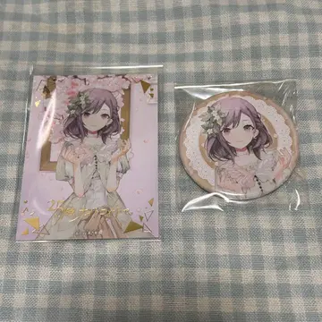 프로세카 니고 11th CD 특전 캔뱃지 트레이딩 카드 금박 에나