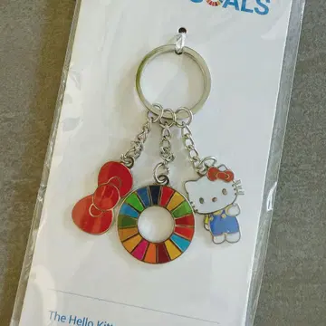 [ 새상품 미개봉 ] 오사카 간사이 만박 키티 콜라보 키체인