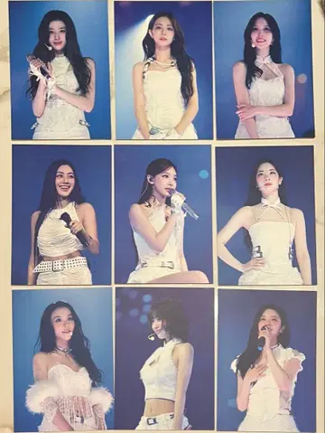 twice 싱가포르 공연 VIP 혜택 엽서