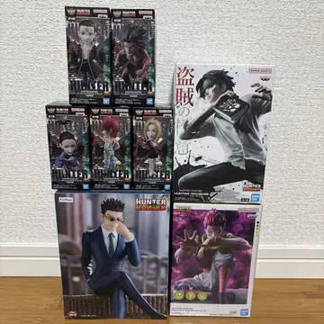 HUNTER x HUNTER 피규어 세트 클로로 히소카 파크노다 우보긴