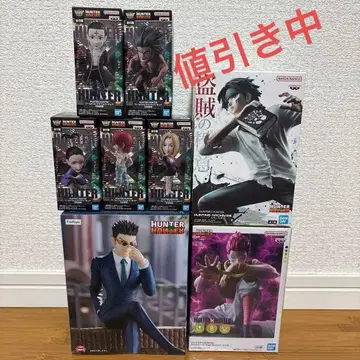 HUNTER x HUNTER 피규어 세트 클로로 히소카 파크노다 우보긴
