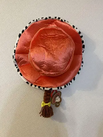 오렌지 컬러 캐릭터 모자 58cm