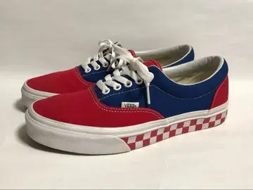 VANS ERA 721356 블루/레드/체커 26.0