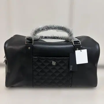 riu Leather traveling bag 블랙