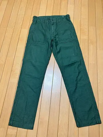 새상품급! orSlow FATIGUE PANTS 올리브 M