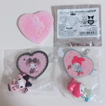 산리오 마이멜로디 50주년 시크릿 참 캔뱃지 3개