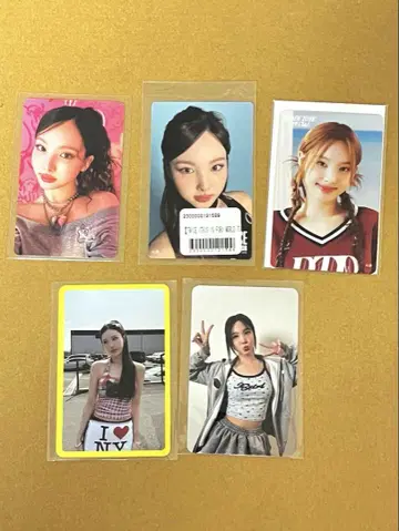 TWICE 나연 트레이딩 카드 스티커 등 모음