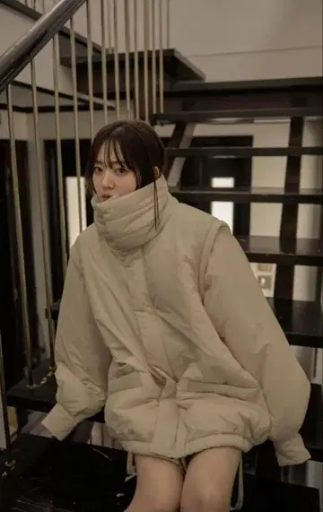mideal 마이딜 패딩 블루종