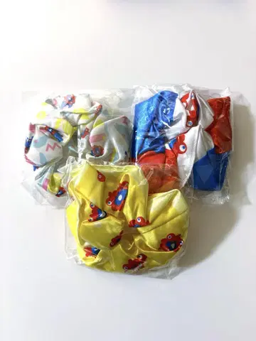 레어! 3개 세트 미야쿠미야쿠 스크런치 만박